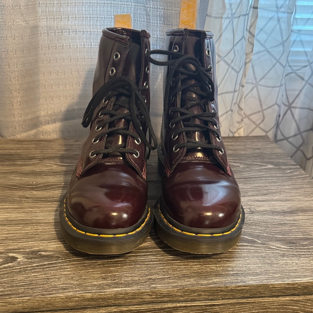 Burgund/dark maroon. Doc Martens. Women’s size 8.